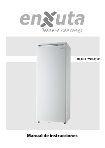 Manual de uso Enxuta FVENX190 Congelador