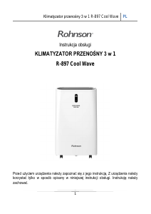 Instrukcja Rohnson R-897 Cool Wave Klimatyzator