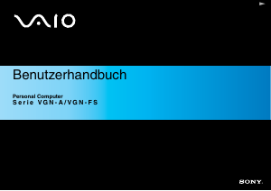 Bedienungsanleitung Sony Vaio VGN-A517B Notebook