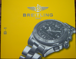 Handleiding Breitling B-1 Horloge