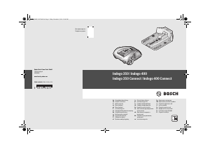 Bruksanvisning Bosch Indego 350 Connect Gräsklippare