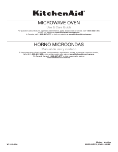 Manual de uso KitchenAid KMCS122RSS Microondas
