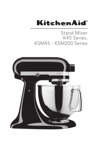 Manual de uso KitchenAid KSM85PSQER Batidora de pie