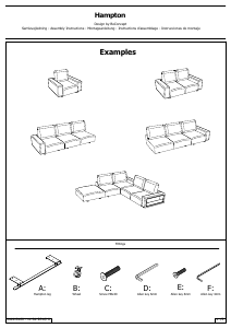 Instrukcja BoConcept Hampton Sofa