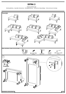 Εγχειρίδιο BoConcept Istra 2 Καναπές