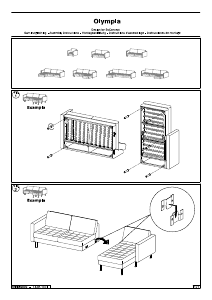 Kasutusjuhend BoConcept Olympia Diivan