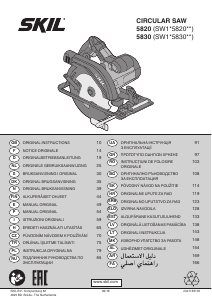 Manual de uso Skil 5830 DA Sierra circular