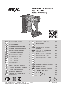 Manual de uso Skil 3885 CA Clavadora