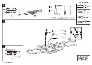 Manual de uso Eglo 300293 Lámpara