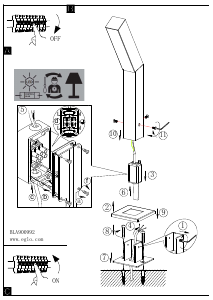 Hướng dẫn sử dụng Eglo 900992 Đèn
