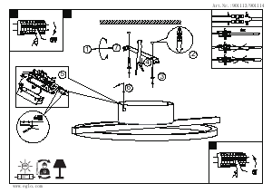Handleiding Eglo 901114 Lamp