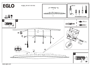 Manuale Eglo 901492 Lampada