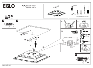 Instrukcja Eglo 901512 Lampa