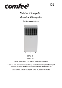 Handleiding Comfee GLACE 10C Airconditioner