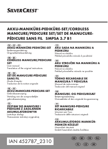 Manuál SilverCrest IAN 452787 Sada pro manikúru / pedikúru