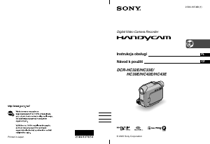 Manuál Sony DCR-HC33E Videokamera