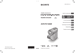 Használati útmutató Sony DCR-PC1000E Videokamera
