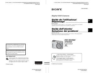 Manuale Sony Cyber-shot DSC-S60 Fotocamera digitale