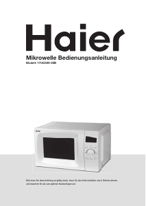 Bedienungsanleitung Haier 17UG30V-20B Mikrowelle