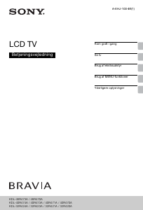 Brugsanvisning Sony Bravia KDL-32R420A LCD TV