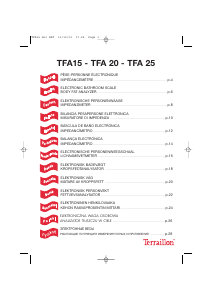 Bedienungsanleitung Terraillon TFA 25 Waage