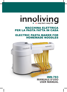 Manual Innoliving INN-783 Pasta Machine