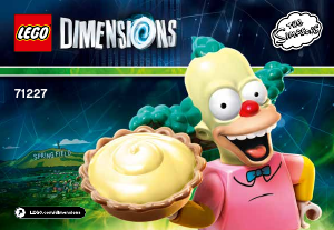 Bedienungsanleitung Lego set 71227 Dimensions Krusty fun pack
