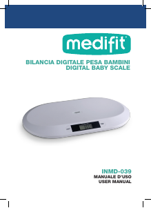Manual Medifit INMD-039 Scale