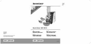 Brugsanvisning SilverCrest IAN 289440 Spiralskærer