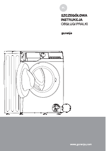 Instrukcja Gorenje W3NGPI61SBS/PL Pralka