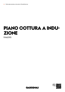 Manuale Gaggenau VI462115 Piano cottura