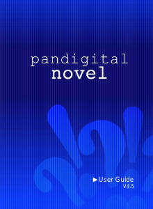 Bruksanvisning Pandigital Novel Läsplatta