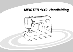 Handleiding Meister 1142 Naaimachine