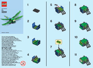Manual Lego set 40244 Promotional Dragonfly