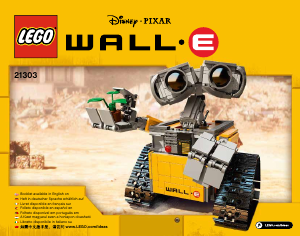 Bedienungsanleitung Lego set 21303 Ideas Wall-E