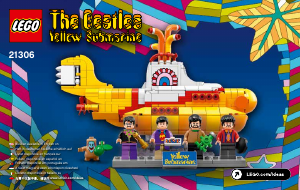 Bedienungsanleitung Lego set 21306 Ideas Yellow submarine