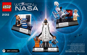 Bedienungsanleitung Lego set 21312 Ideas Die NASA-Frauen