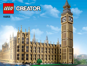 Manual Lego set 10253 Creator Big Ben