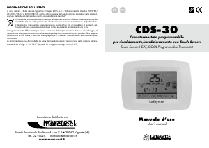 Manual Lafayette CDS-30 Thermostat