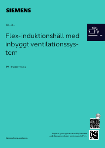 Bruksanvisning Siemens EX800NX68E Häll