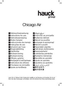 Instrukcja Hauck Chicago Air Wózek