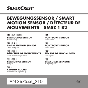 Mode d’emploi SilverCrest IAN 367546 Détecteur de mouvement