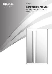 Bruksanvisning Hisense RS711N4WCE Kyl-frys