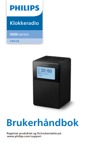 Bruksanvisning Philips TAR5100 Klokkeradio