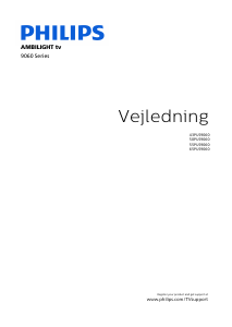 Brugsanvisning Philips 65PUS9060 Ambilight LED TV