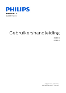 Handleiding Philips 55OLED810 Ambilight OLED televisie