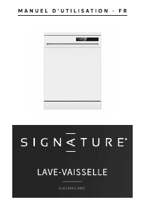 Manual Signature SLV1444C-ANE Dishwasher