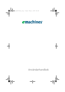 Bruksanvisning eMachines EL1810 Stationär dator