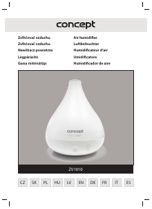 Manual Concept ZV1010 Humidifier