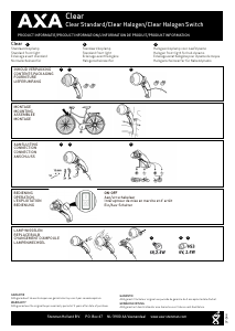 Handleiding AXA Clear Fietslamp